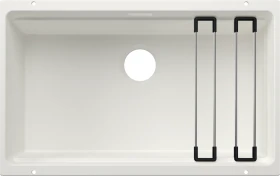 Blanco Etagon 700-U Unterbau Becken mittig weiß