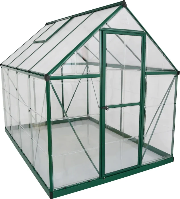 Palram Hybrid 6X8 Gewächshaus grün
