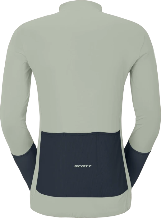 Scott Endurance Trikot langarm spray grey/dark blue (Herren)
