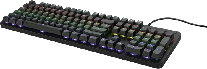 Trust Gaming GXT 863 Mazz Mechanical Keyboard, Outemu Red, USB, DE