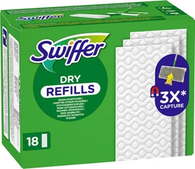 Swiffer Dry Refills Wischtücher Nachfüllpack, 18 Stück