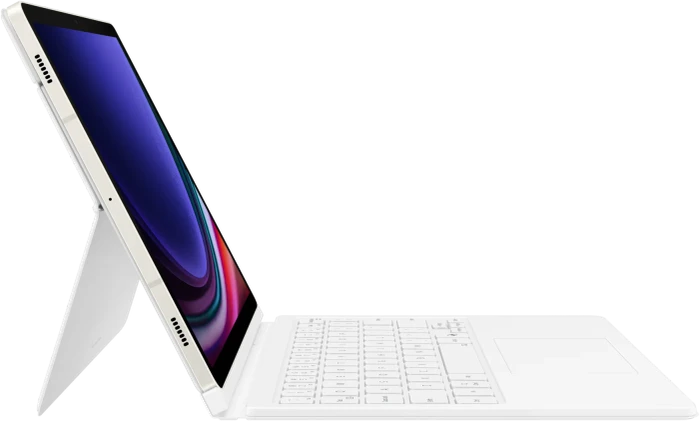 Samsung Book Cover, Keyboard und Display-Schutz für Galaxy S9 / Galaxy Tab S9 FE / Tab S10 FE