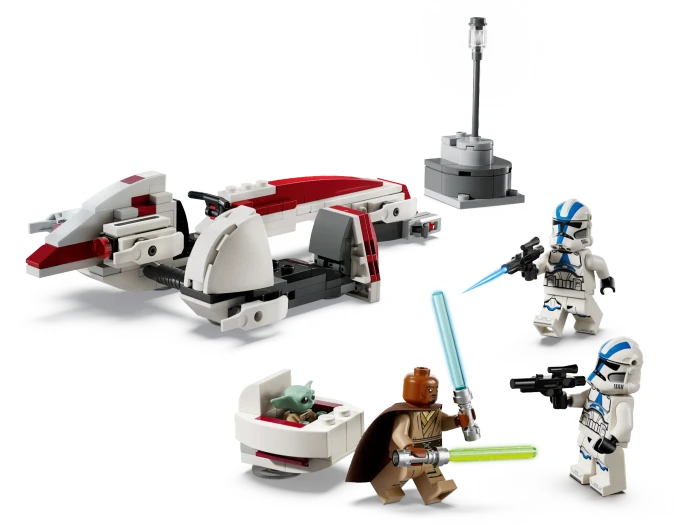 LEGO Star Wars - Flucht mit dem BARC Speeder (75378) – Bild 4 von 7