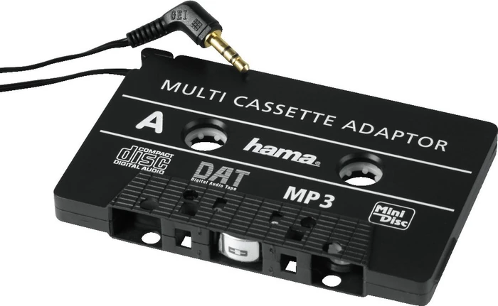 Hama KFZ-Kassettenadapter für CD-/MD-/MP3-Player