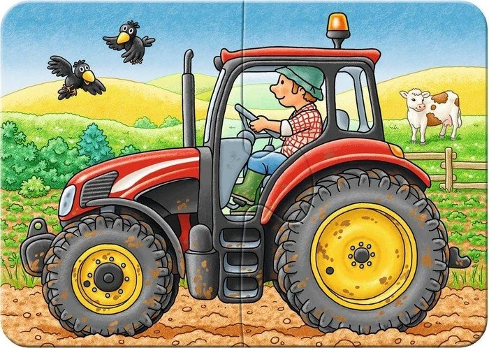 Ravensburger Puzzle Bei der Arbeit