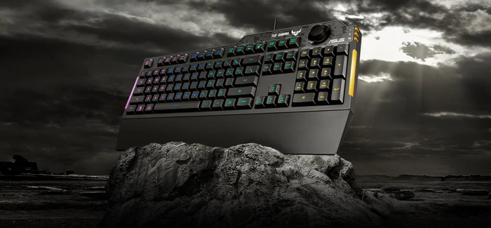 ASUS TUF Gaming K1, LEDs RGB, USB, US