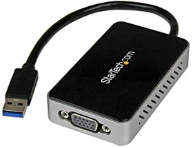 StarTech USB 3.0 auf VGA Adapter mit 1-Port USB-Hub (USB32VGAEH)