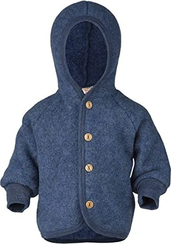Engel Kapuzen Jacke blau melange (Junior)