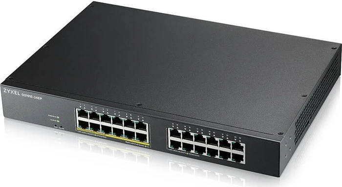 Zyxel GS1915 Desktop Gigabit Smart Switch, 24x RJ-45, 130W PoE+