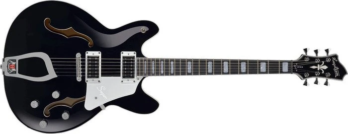 Hagstrom Super Viking Black Gloss