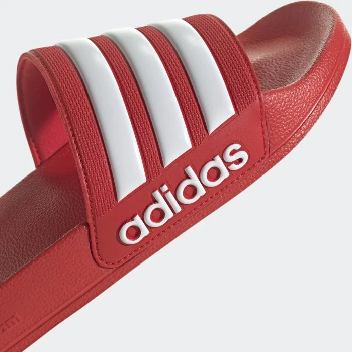 adidas Shower Adilette vivid red/cloud white