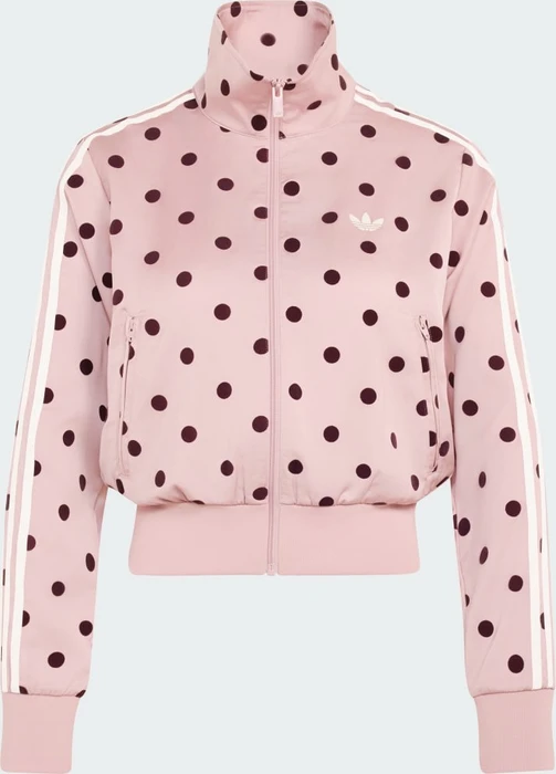 adidas Satin Polka Dots TT Track Top Trainingsjacke dual lilac (Damen)