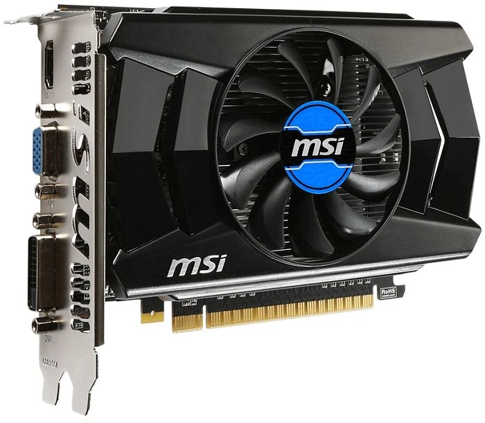 MSI GeForce GT 740, N740-2GD5, 2GB GDDR5, VGA, DVI, HDMI