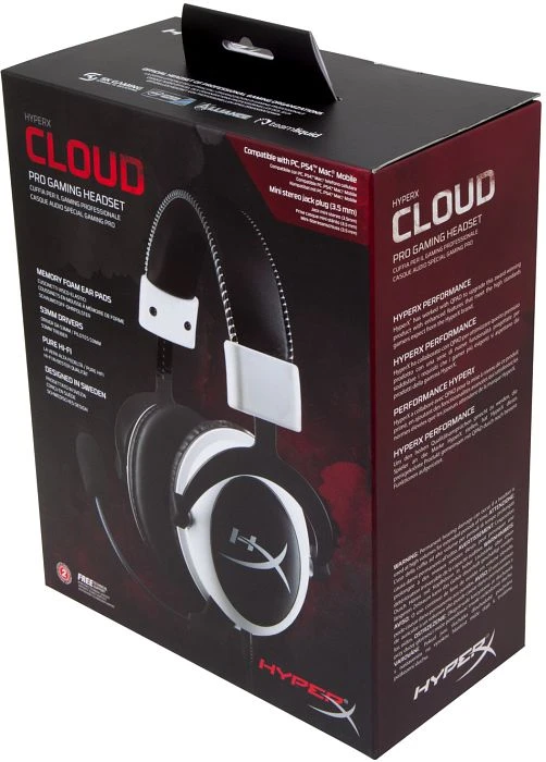 HP HyperX Cloud weiß