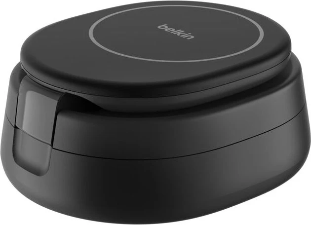 Belkin BoostCharge Magnetische 2-in-1-Ladestation mit Qi2 (15 W) schwarz