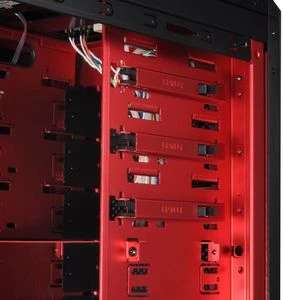 Lian Li PC-P50R rot, Acrylfenster