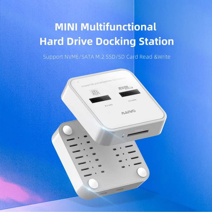 MAIWO M.2 PCIe/SATA Dockingstation und SD Express Cardreader, USB-C 3.1 (verschiedene Markenbezeichnungen)