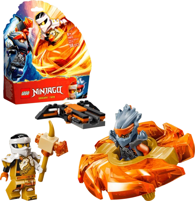 LEGO Ninjago - Cole vs. Böser Cole Spinner-Angriff