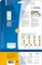 Herma Etiketten, 105x37mm, ablösbar, hellblau, 20 Blatt (320 Etiketten) Vorschaubild