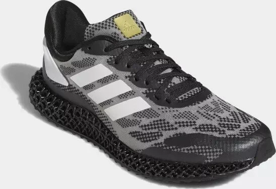 adidas 4D Run 1.0 core black/cloud white/gold metallic