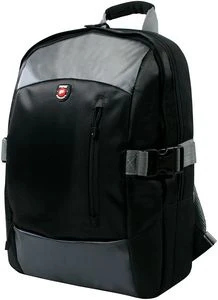 Port Designs Monza 17.3" Rucksack schwarz/grau