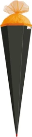 Roth Schultüte 85cm schwarz