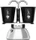 Bialetti Set Mini Express Induction Espressokanne schwarz (0007310)