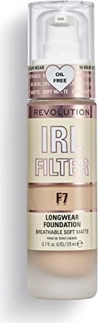 Revolution Beauty IRL Filter Longwear Foundation F7, 23ml