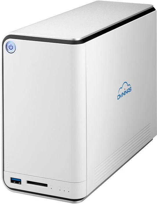 Shuttle OmniNAS KD20, 256MB RAM, 1x RJ-45 1000Base-T, 1x USB-A 3.0