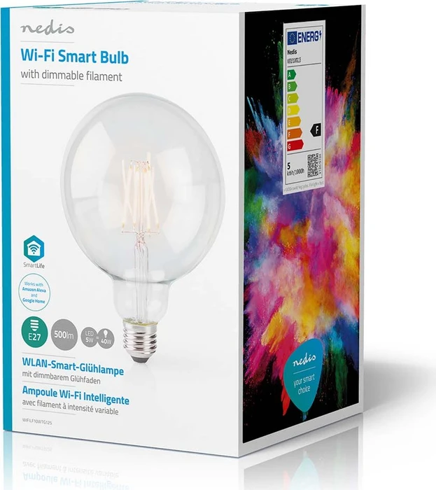 Nedis SmartLife LED E27 Globe 5W
