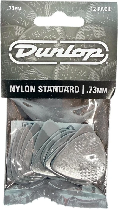 Dunlop Nylon Standard Pick, .73mm, 12-Pack