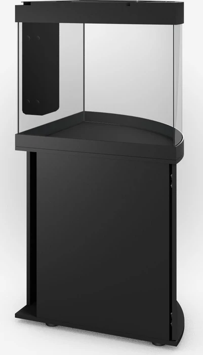 Juwel Trigon 190 LED Aquarium-Set mit Unterschrank, schwarz/schwarz, 190l