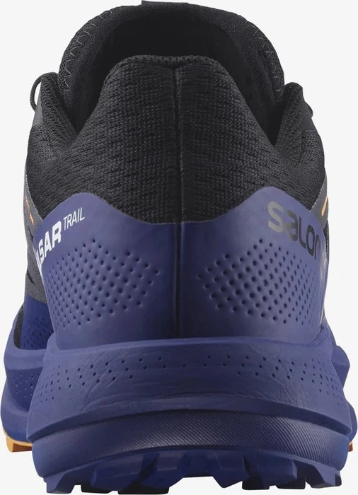 Salomon Pulsar Trail black/clematis blue/blazing orange (Herren)