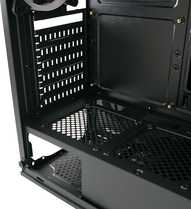 LC-Power Gaming 703B Quad Luxx, Glasfenster