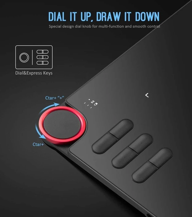 XP-Pen Deco 03 Wireless, schwarz