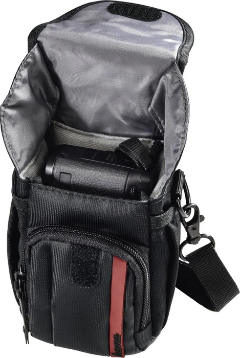 Hama Nashville 90 Kameratasche schwarz/rot