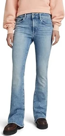 G-Star 3301 Flare Jeans sun faded nubay blue (Damen)