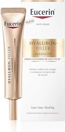 Eucerin Anti-Age Hyaluron-Filler + Elasticity Augenpflege, 15ml