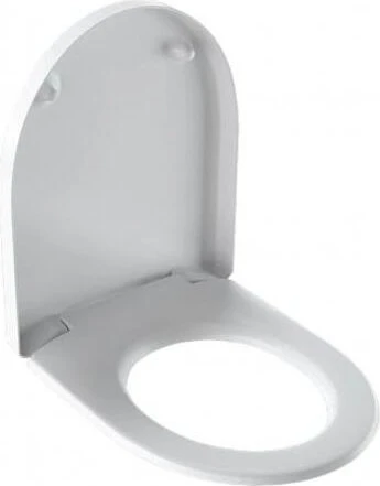 Geberit iCon WC-Sitz, Absenkautomatik, Quick-Release, weiß/glänzend