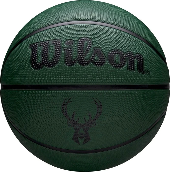 Wilson NBA Team Tribute Solid Milwaukee Bucks Basketball (WZ4025417XB)