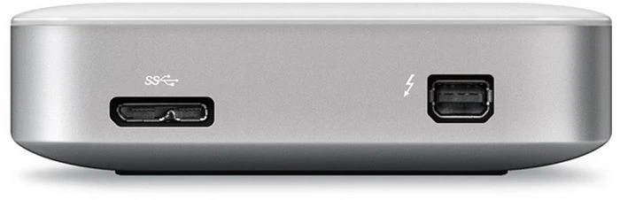 Buffalo MiniStation Thunderbolt, 2.5", 1TB, USB 3.0 Micro-B/Thunderbolt 1 / Mini DisplayPort 1.1a