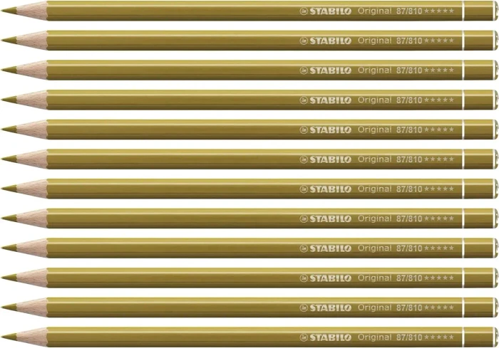 STABILO Original Buntstift gold, 12er-Pack