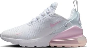 Nike Air Max 270 white/light smoke grey/pink foam (Junior)