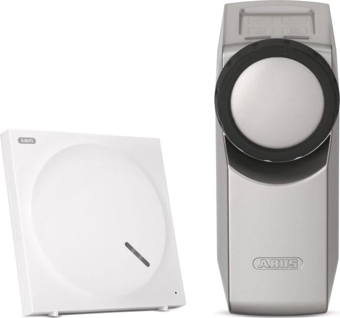 ABUS Z-Wave Zutritts-Set Schlüsselloser Zugang silber, Set
