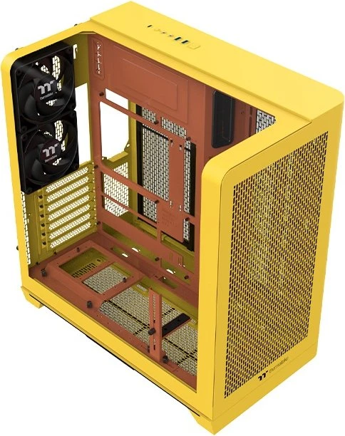 Thermaltake View 390 Air Butter Caramel, gelb, Glasfenster