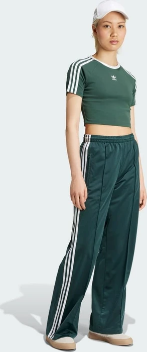 adidas Firebird Loose Trainingshose lang mineral green (Damen)