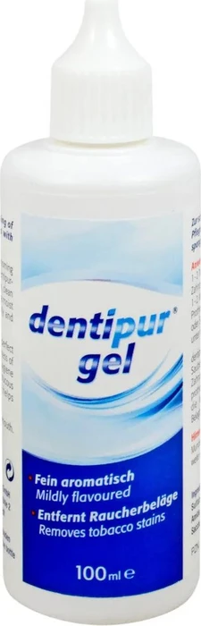 Helago-Pharma Dentipur Reinigungsgel für Prothesen & Zahnspangen, 100ml