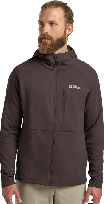 Jack Wolfskin Kolbenberg Hooded FZ Jacke peat (Herren)
