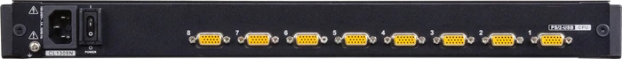 ATEN CL1308, 19" LCD KVM Switch, 8-fach, DE