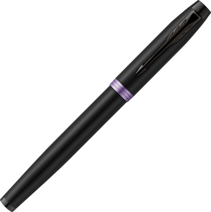 Parker IM Vibrant Rings schwarz, rechte Hand, mittel, Geschenkbox